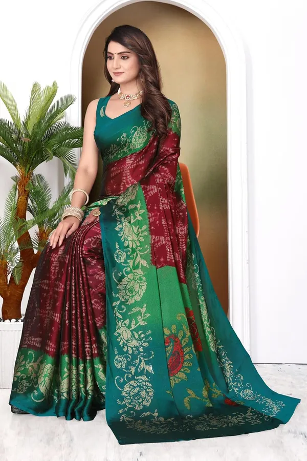Maroon_Fankha_Georgette_Chiffon_Georgette_Saree_For_Women