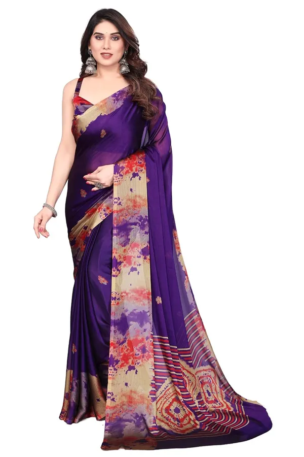 Navy_Blue_Chiffon_Printed_Chiffon_Saree_For_Women
