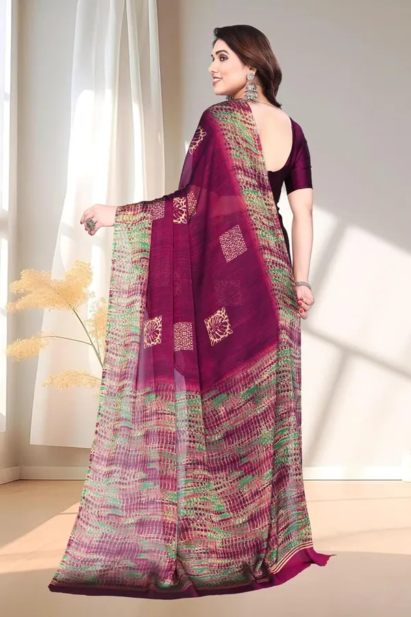 Dark_Magenta_Chiffon_Printed_Chiffon_Saree_For_Women