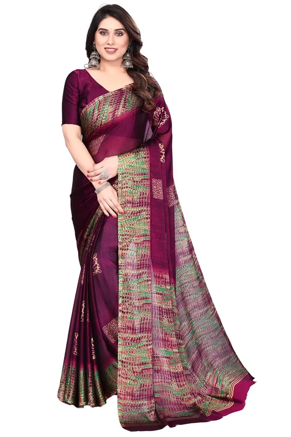 Dark_Magenta_Chiffon_Printed_Chiffon_Saree_For_Women