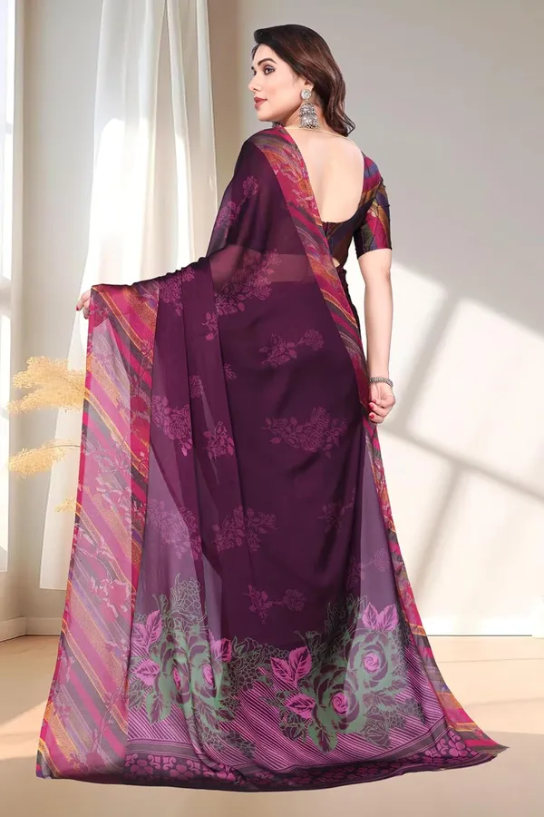 Wine_Berry_Chiffon_Printed_Chiffon_Saree_For_Women