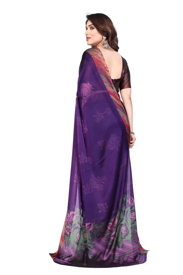 Purple_Chiffon_Printed_Dola_Silk_Saree_For_Women