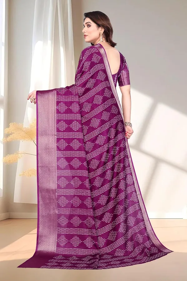 Purple_Silk_Blend_Printed_Dola_Silk_Saree_For_Women