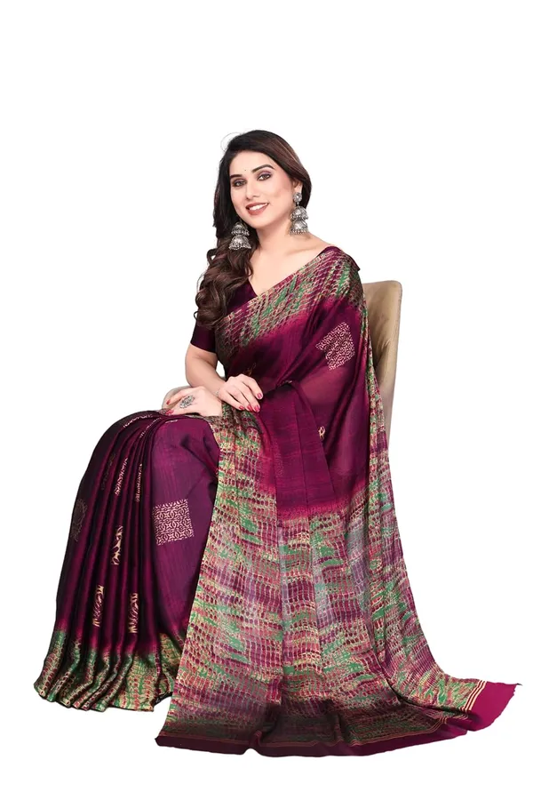Purple_Polyester_Printed_Chiffon_Saree_For_Women