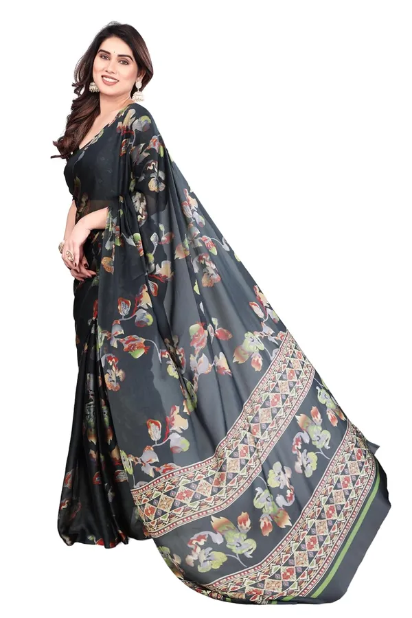 Black_Polyester_Printed_Chiffon_Saree_For_Women