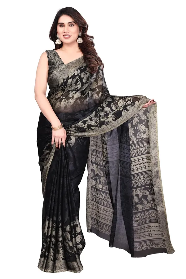 Black_Chiffon_Printed_Chiffon_Saree_For_Women