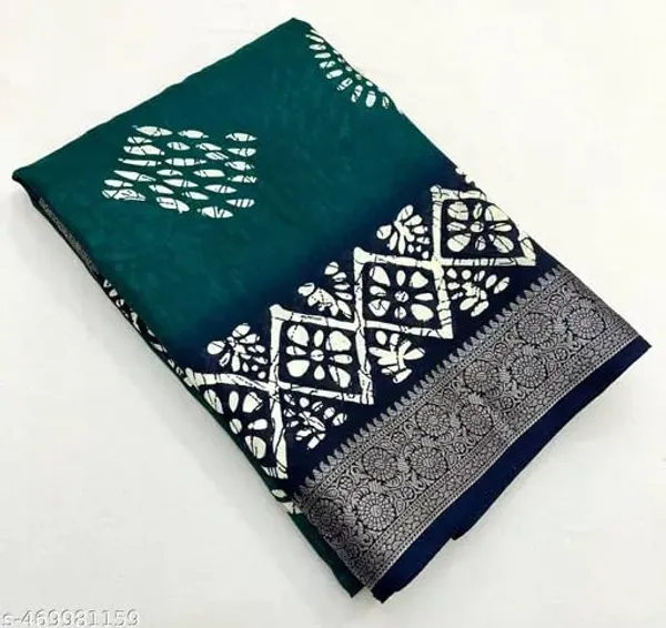Light_Blue_Polyester_Printed_Chiffon_Saree_For_Women