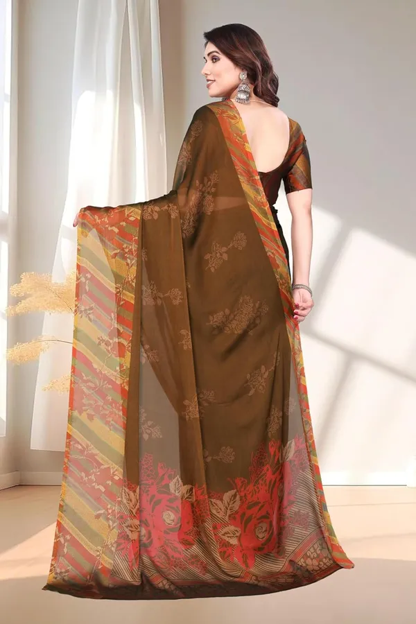 Brown_Polyester_Bandhani_Dola_Silk_Saree_For_Women
