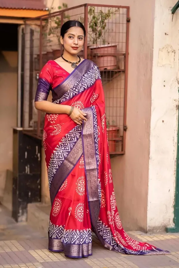 Pink_Silk_Bandhani_Dola_Silk_Saree_For_Women