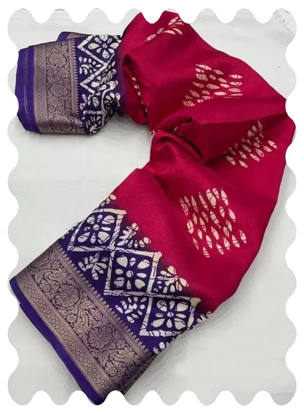 Pink_Silk_Bandhani_Dola_Silk_Saree_For_Women