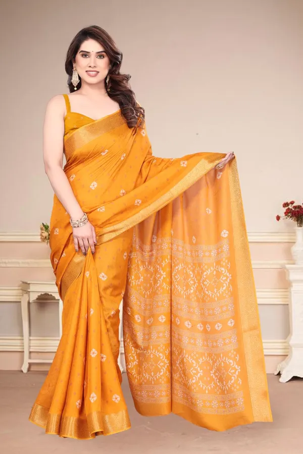 Mustard_Yellow_Silk_Banarasi_Silk_Saree_For_Women
