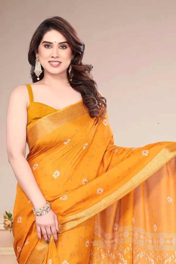 Mustard_Yellow_Silk_Banarasi_Silk_Saree_For_Women