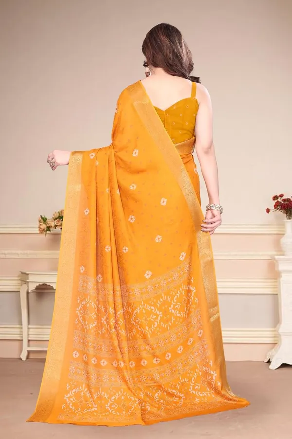 Mustard_Yellow_Silk_Banarasi_Silk_Saree_For_Women