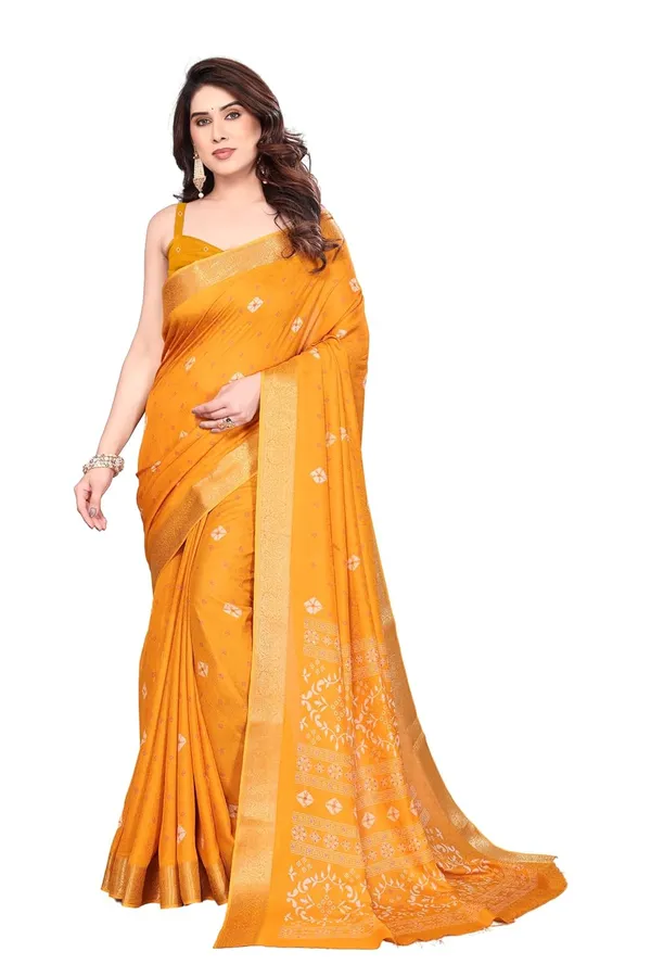 Mustard_Yellow_Silk_Banarasi_Silk_Saree_For_Women