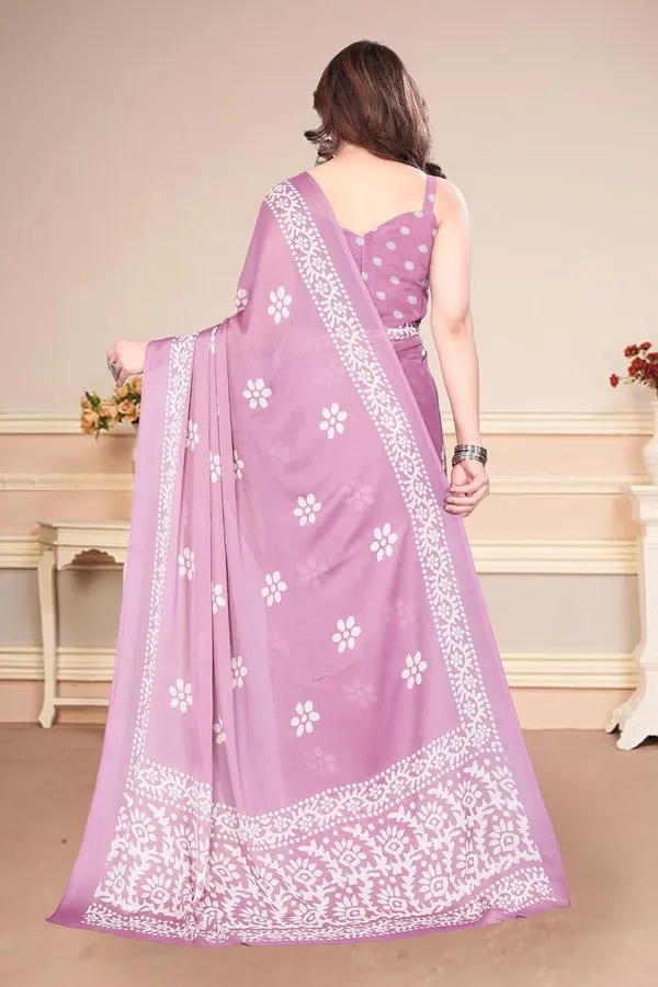 Pink_Polyester_Chiffon_Bollywood_Saree_For_Women