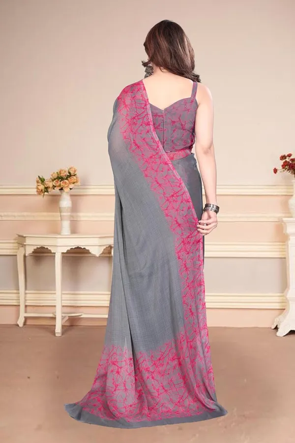 Grey_Polyester_Plain_Chiffon_Saree_For_Women
