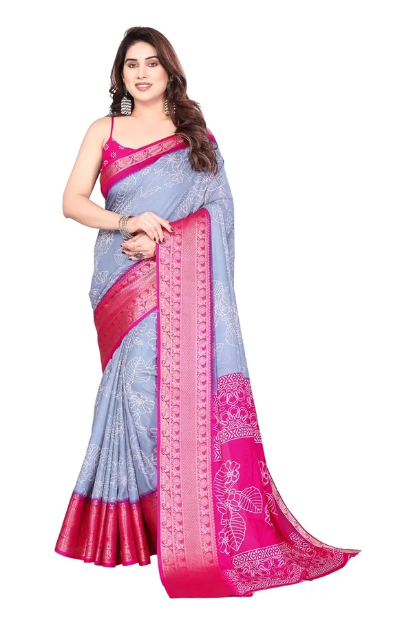 Grey_Pink_Art_Silk_Dola_Silk_Saree_For_Women
