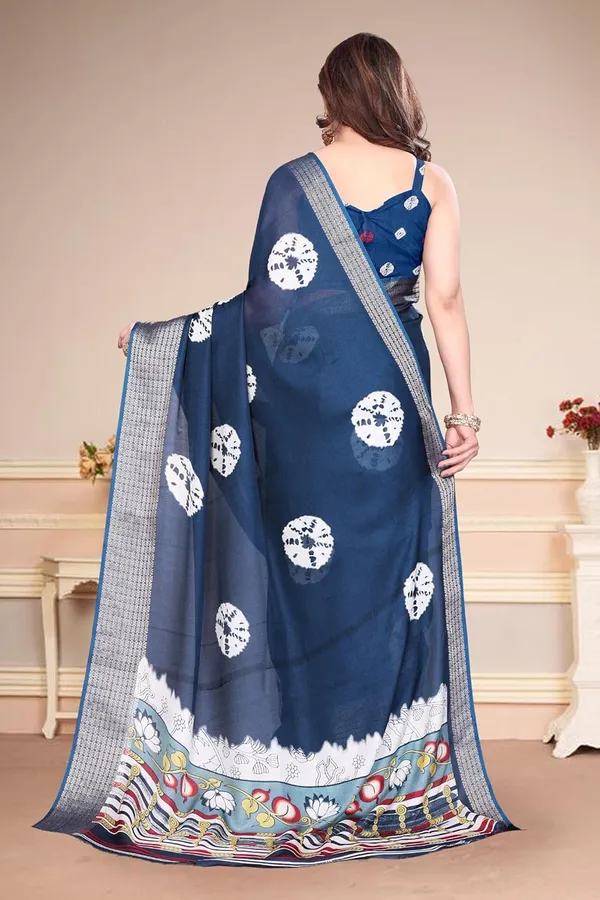 Navy_Blue_Silk_Bandhani_Dola_Silk_Saree_For_Women