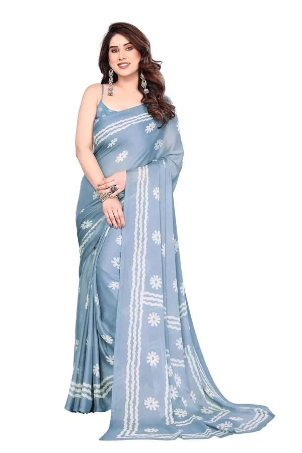 Slate_Grey_Polyester_Printed_Chiffon_Saree_For_Women