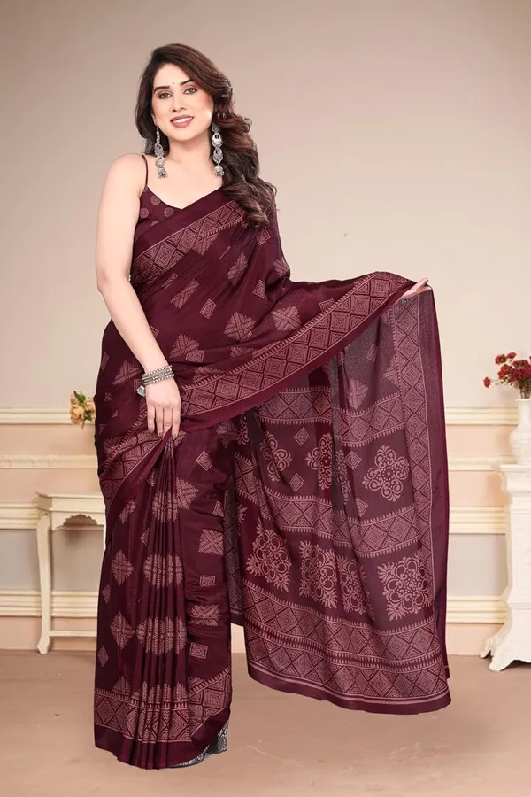 Maroon_Polyester_Printed_Chiffon_Saree_For_Women