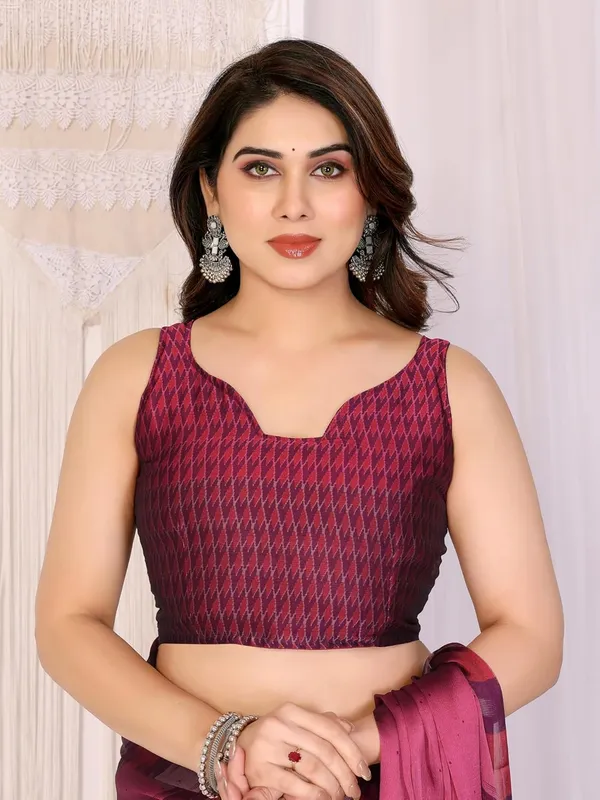 Pink_Polyester_Printed_Chiffon_Saree_For_Women