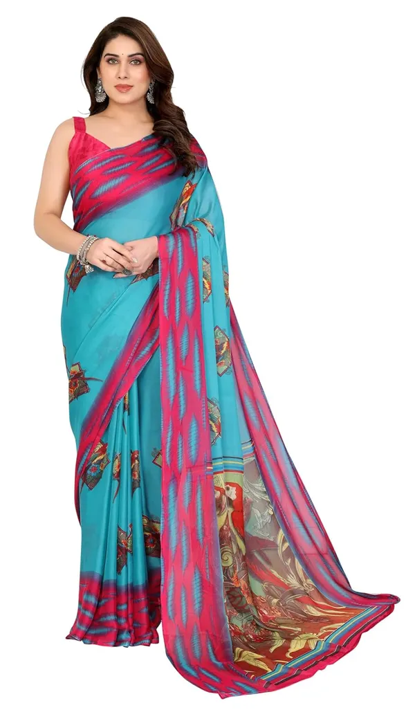 Multicolor_Polyester_Printed_Chiffon_Saree_For_Women