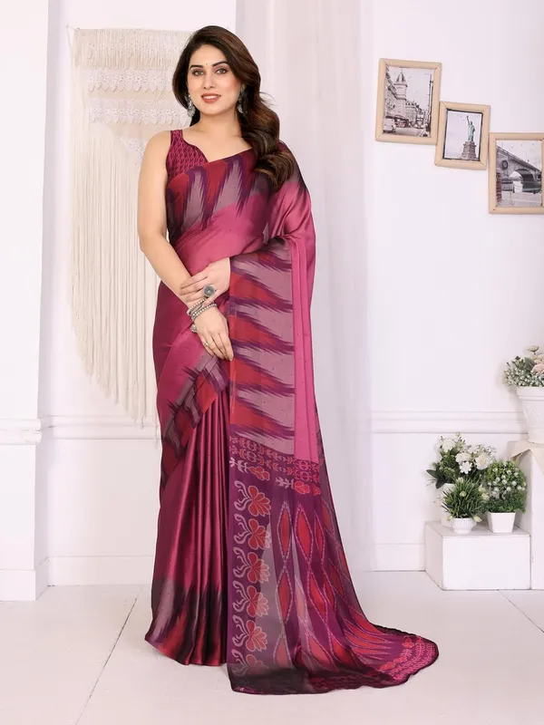 Pink_Chiffon_Printed_Chiffon_Saree_For_Women