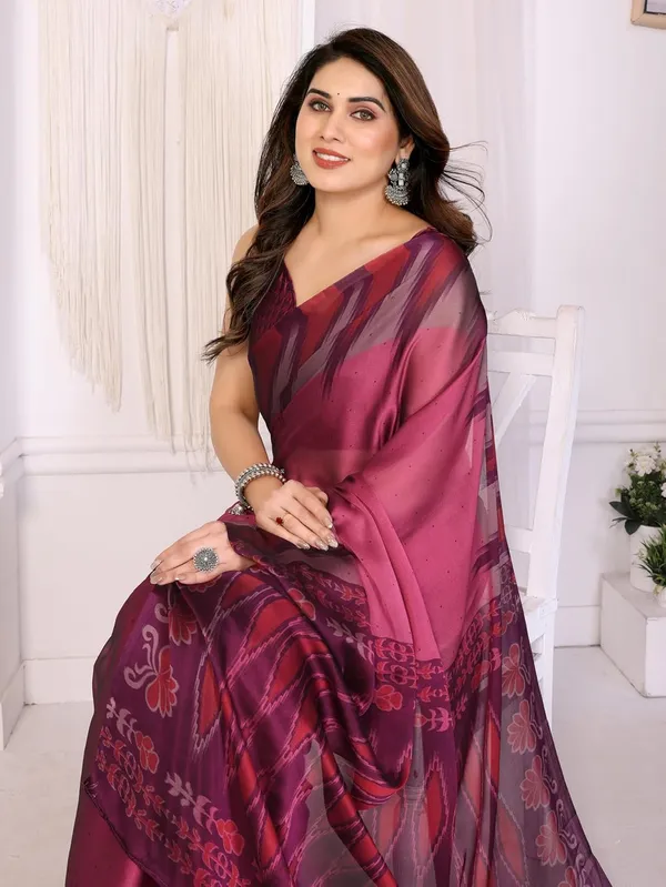 Pink_Chiffon_Printed_Chiffon_Saree_For_Women