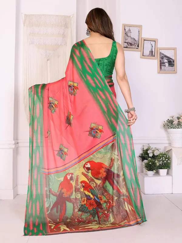Multicolour_Chiffon_Printed_Chiffon_Saree_For_Women