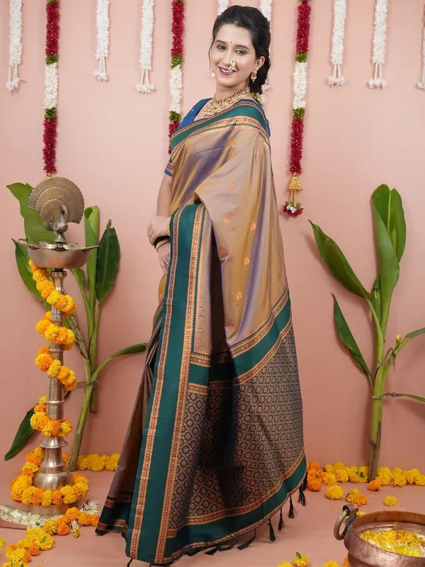 Beige_Silk_Paithani_Silk_Saree_For_Women