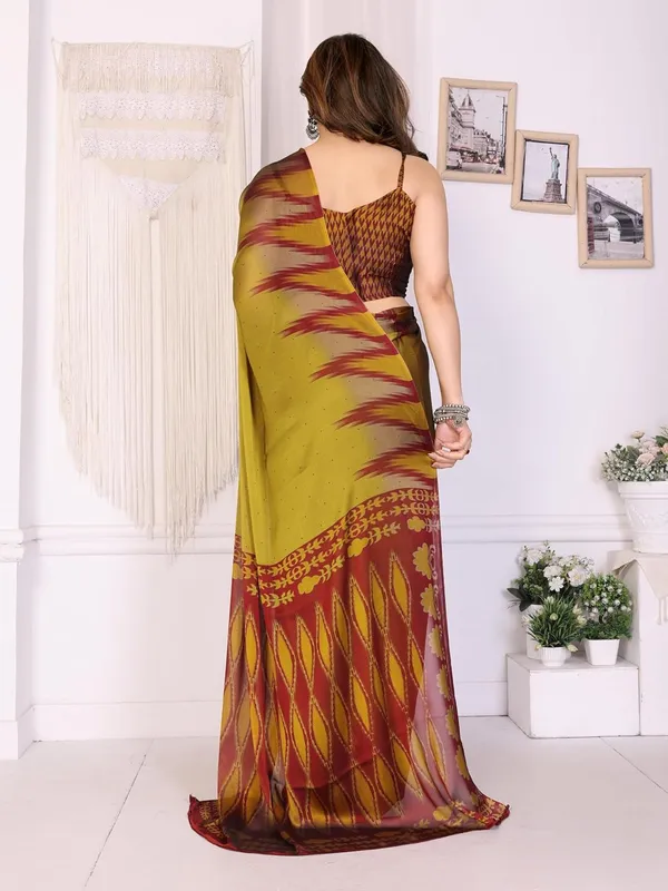 Mustard_Chiffon_Printed_Chiffon_Saree_For_Women