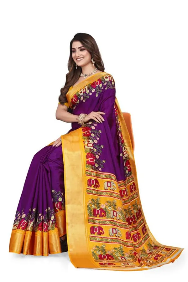 Multicolor_Cotton_Silk_Digital_Printed_Saree_For_Women