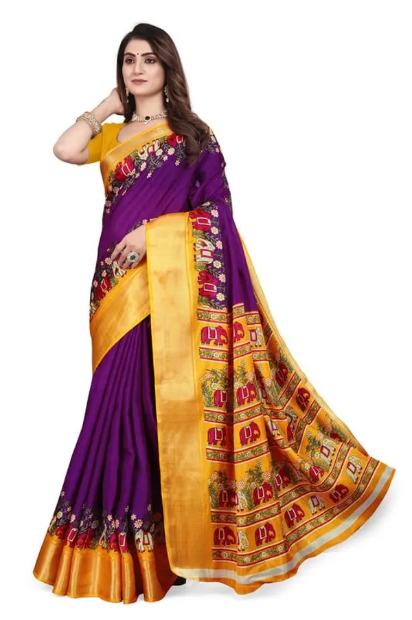 Multicolor_Cotton_Silk_Digital_Printed_Saree_For_Women