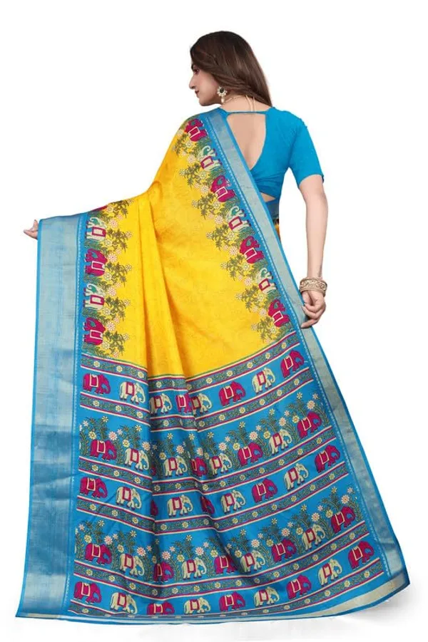 Yellow_Cotton_Silk_Digital_Printed_Saree_For_Women