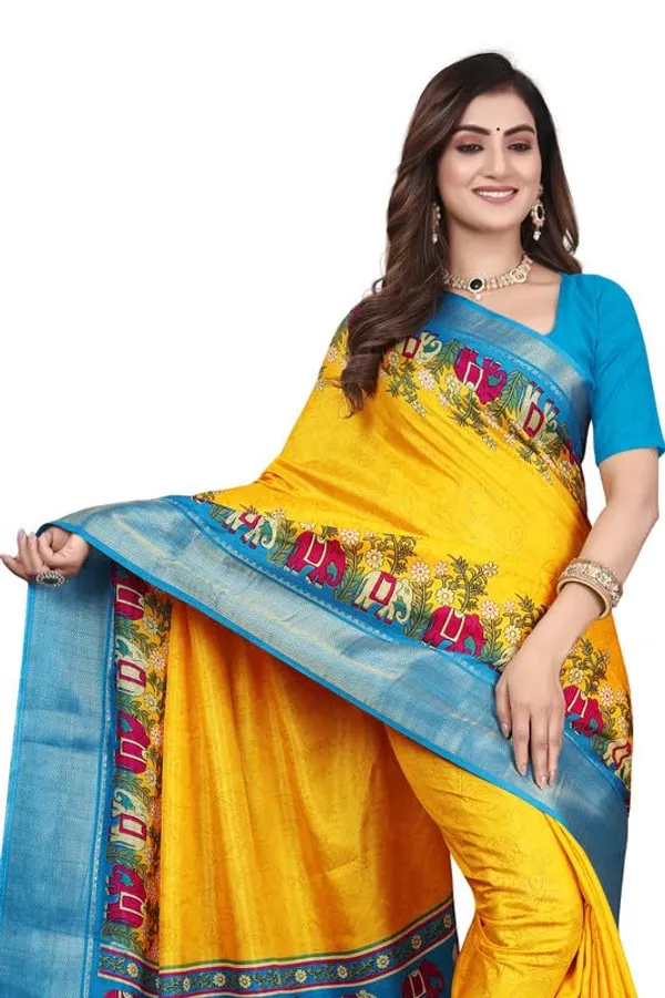 Yellow_Cotton_Silk_Digital_Printed_Saree_For_Women
