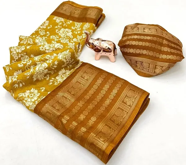 Mustard_Yellow_Silk_Bandhani_Dola_Silk_Saree_For_Women