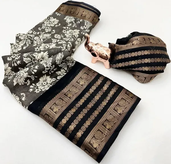 Grey_Silk_Bandhani_Dola_Silk_Saree_For_Women