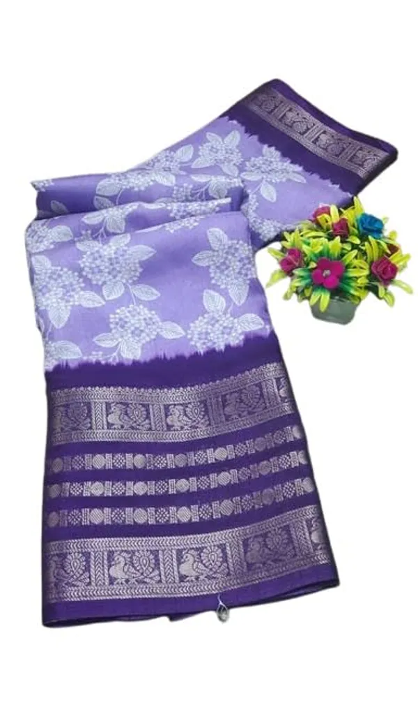 Lavender_Silk_Bandhani_Dola_Silk_Saree_For_Women