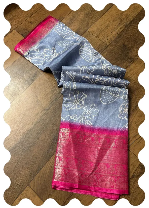 Grey_Melange_Silk_Printed_Dola_Silk_Saree_For_Women