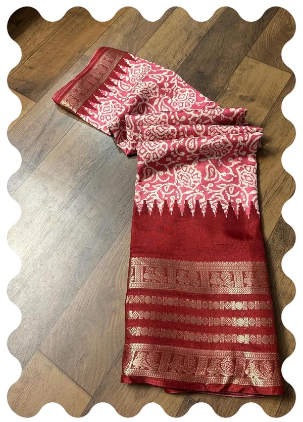 Light_Pink_Silk_Printed_Dola_Silk_Saree_For_Women