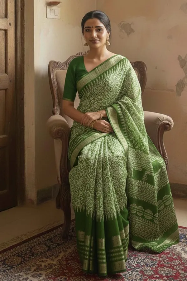 Light_Green_Silk_Printed_Dola_Silk_Saree_For_Women