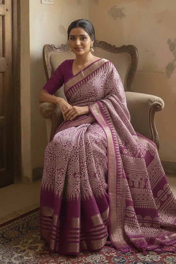 Pink_Silk_Printed_Dola_Silk_Saree_For_Women