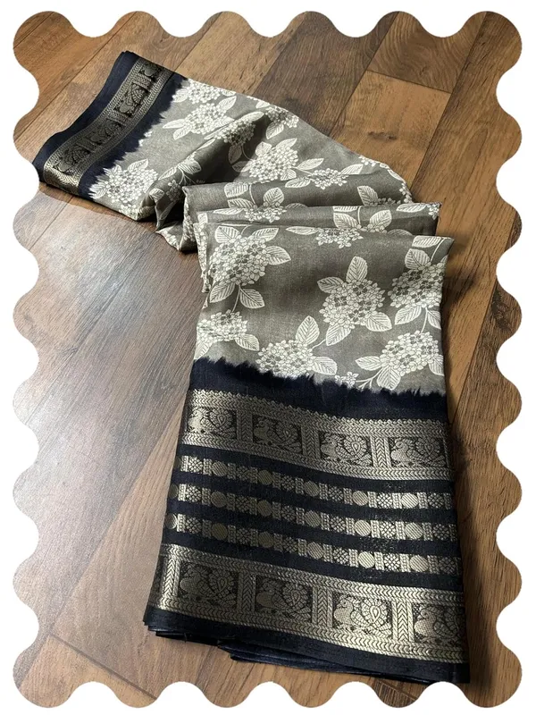 Light_Grey_Silk_Printed_Dola_Silk_Saree_For_Women