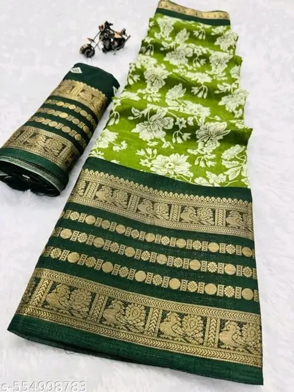 Light_Green_Silk_Printed_Dola_Silk_Saree_For_Women