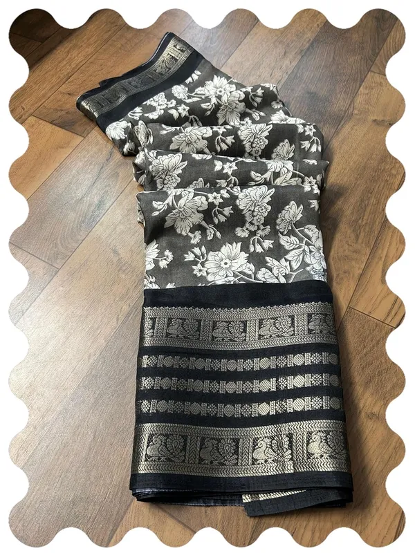 Grey_Silk_Printed_Dola_Silk_Saree_For_Women