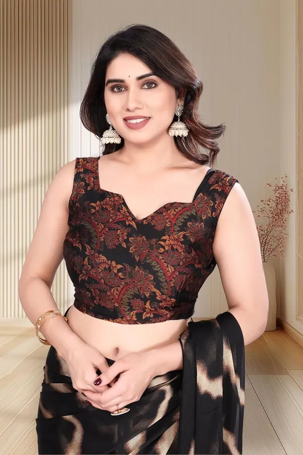 Black_Chiffon_Printed_Chiffon_Saree_For_Women