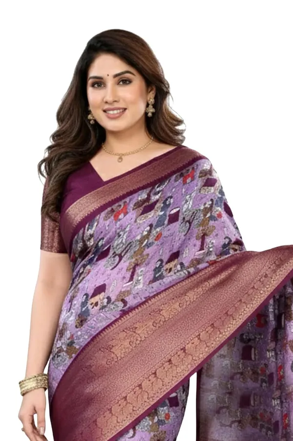 Purple_Silk_Bandhani_Dola_Silk_Saree_For_Women