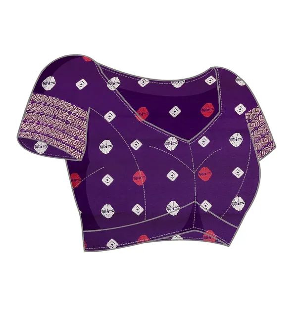 Violet_Dola_Silk_Kalamkari_Print_Saree_For_Women