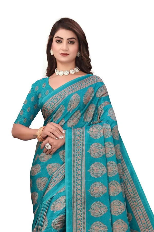 Rama_Dola_Silk_Print_Saree_For_Women