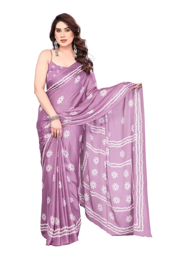 Dusty_Lavender_Polyester_Printed_Chiffon_Saree_For_Women